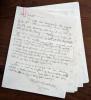 Paperclipped letters to Janet Galore and Others