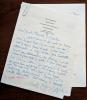 Paperclipped letters to Galore, Young, and Flint c. May 2002